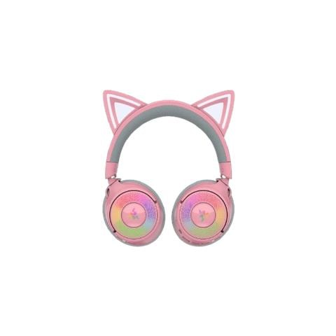 Kraken Kitty V3 Pro - Quartz Auricolare Con cavo e senza cavo A Padiglione Gaming USB tipo A Bluetooth Rosa - Foto 1