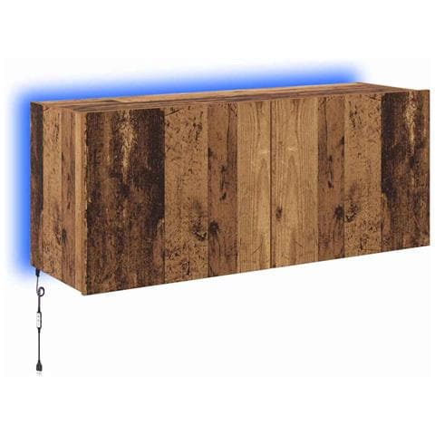 Mobile TV da parete Legno vecchio 100 x 35 x 41 cm - Foto 1
