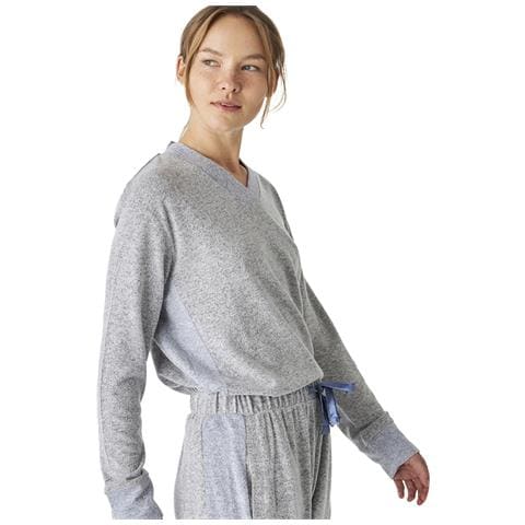 Pigiama A Maniche Lunghe In Morbida Maglia Da Donna Jjb5 - Foto 3