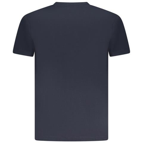 MAGLIETTA A MANICHE CORTE DA UOMO BLU - Colore: Blu, Taglia: M - Foto 2