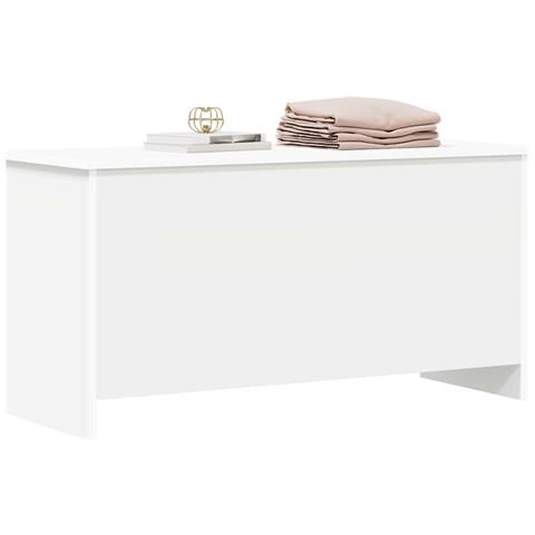 Cassa di stoccaggio con archiviazione Bianco 100 x 40 x 50 cm - Foto 2