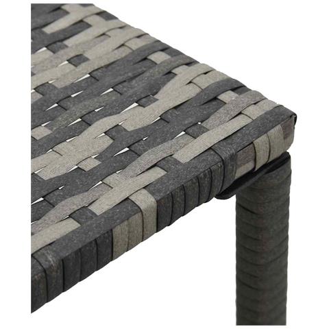 Lettini Prendisole con Tavolo in Polyrattan Antracite - Foto 9