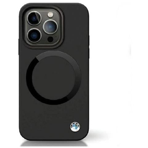 Custodia Bmw Signature Liquid Silicone Magsafe Per Iphone 14 Pro - Principale - Foto 1