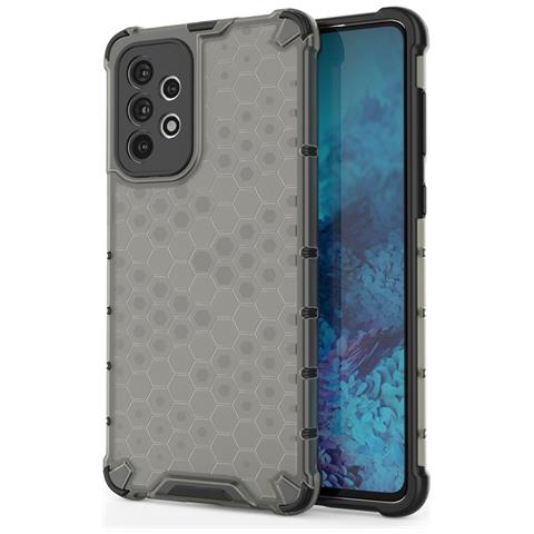 Custodia A Nido D'ape Con Cornice In Gel Per Samsung Galaxy A73, Di Colore Nero. - Foto 1