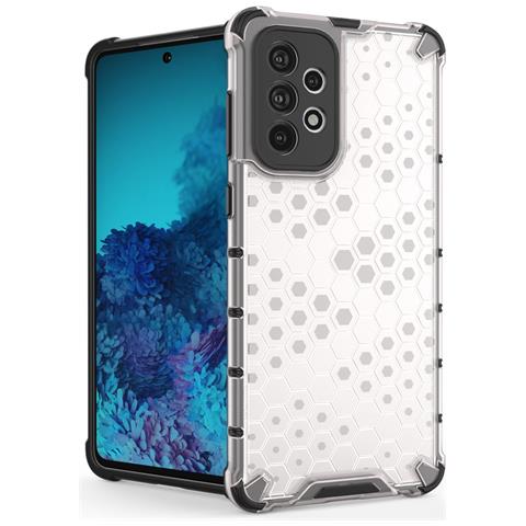 Custodia A Nido D'ape Con Cornice In Gel Per Samsung Galaxy A73, Di Colore Nero. - Foto 2