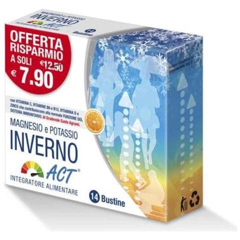 Magnesio e Potassio Inverno Act 14 Bustine - Foto 1