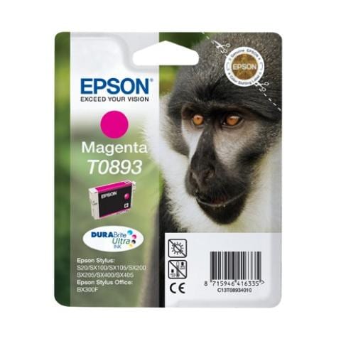 C13T08934020 Cartuccia Ink Originale Magenta per EStylus S20 / SX100 Capacità 135 Pagine - Foto 1