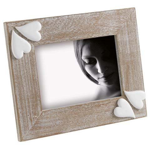 Portafoto 13x18 Legno C / Cuori - Foto 1
