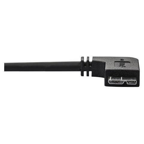 Cavo USB 3.0 Tipo A a Micro B slim - Connettore USB3.0 A a Micro B slim ad angolo sinistro Gen 1 (5 Gbps) - 50cm - Foto 2