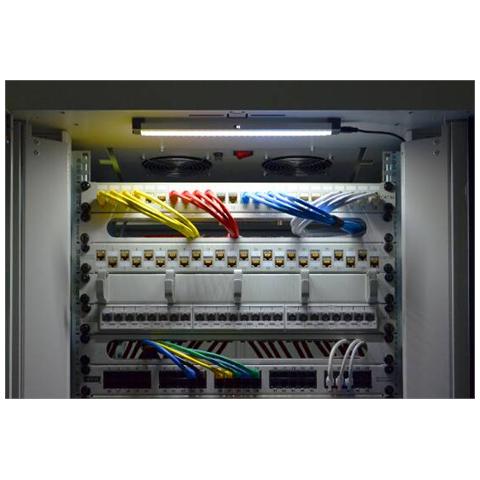 I-CASE LIGHT-06 - Unità Luce Magnetica Bianco Freddo per Armadi Rack - Foto 2