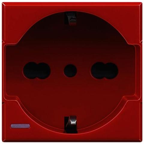 H4140/16r - Axolute - Presa Std Tedesco / italiano Red - Foto 1