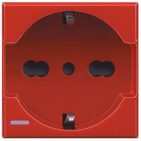 H4140/16r - Axolute - Presa Std Tedesco / italiano Red - Foto 4