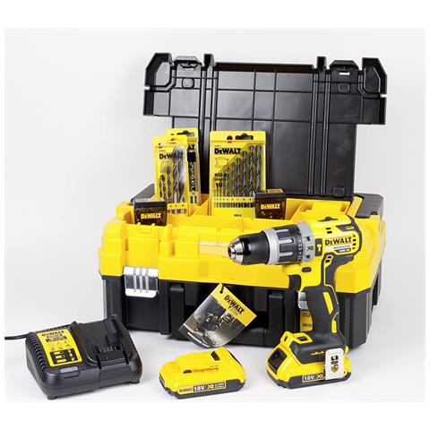 DCK796D2T-QW trapano Senza chiave 1,3 kg Nero, Giallo - Foto 1