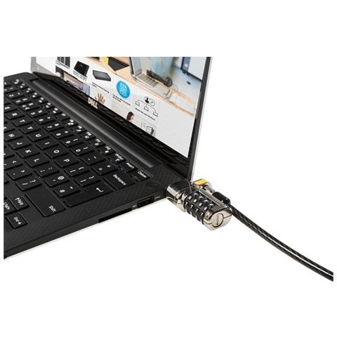 461-AAEU 1.8m Nero, Acciaio inossidabile cavo di sicurezza - Foto 2