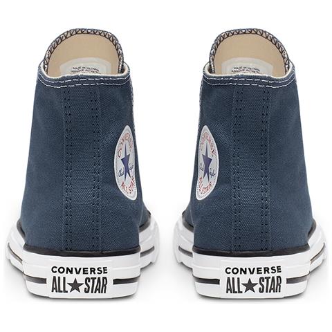 All Star Scarpe Sportive Bambino Blu Tela Lacci 3j233c 28 - Foto 10