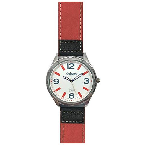 Orologio Analogico Quarzo Uomo con Cinturino in Pelle HBP2210Y - Foto 4