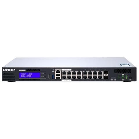 Switch QGD-1600P 14 Porte Gigabit 10 / 100 / 1000 con 2 Porte SFP - Foto 1