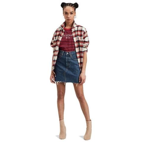 LEVI'S - Hr Decon Iconic Bf Skirt Meet In The Middle Gonna Donna Taglia 29  - ePRICE