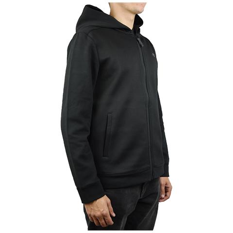 Men Hoodie X4z18-blm201blk, Uomo, Nero, Felpa, Numero: S - Foto 2