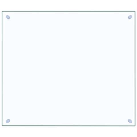 Paraschizzi Per Cucina Trasparente 70x60 Cm In Vetro Temperato - Foto 1