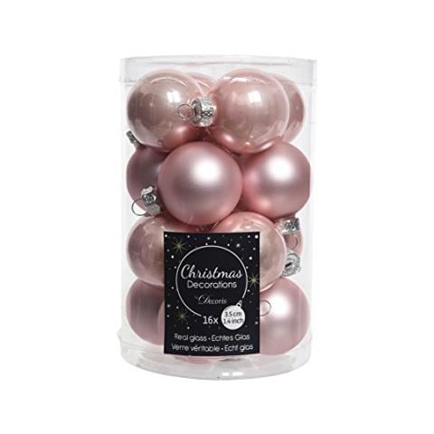 Kaemingk Mini Palline Di Vetro Rosa Sogno Eprice