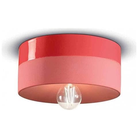 Plafoniera Decò C1793-roc Colore Rosso - Foto 1
