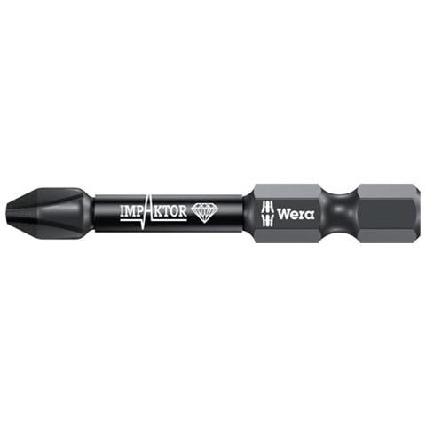 05057605001 Bit 1/4 Din 3126 C 6,3 Sw 5 X25 Mm Simulazione, Colore: Nero - Foto 1