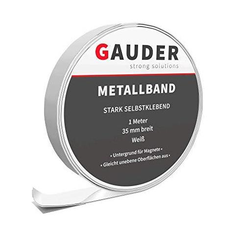 Nastro Metallo Autoadesivo Nastro Ferroso Per Magneti Striscia Metallica In Acciaio - Foto 1