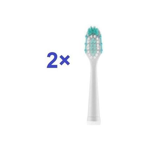 Spazzolino Di Ricambio Per 0709 Per Adulti, Testine, Numero Di Testine Incluse 2, Bianco - Foto 2
