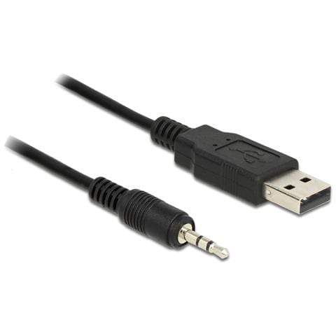 1.8m USB 2.0-A / 2.5mm USB 2.0-A 2.5mm Nero cavo di interfaccia e adattatore - Foto 3