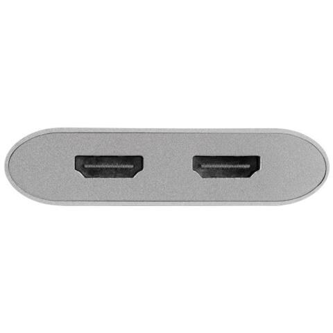 Adattatore video - USB-C Maschio a HDMI Femmina - Argento - Supporto - Foto 2