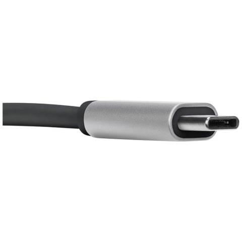 Adattatore video - USB-C Maschio a HDMI Femmina - Argento - Supporto - Foto 1