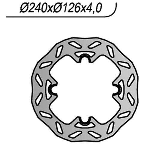 Disco Freno 1193x Husqvarna125cr06/11 - Foto 1