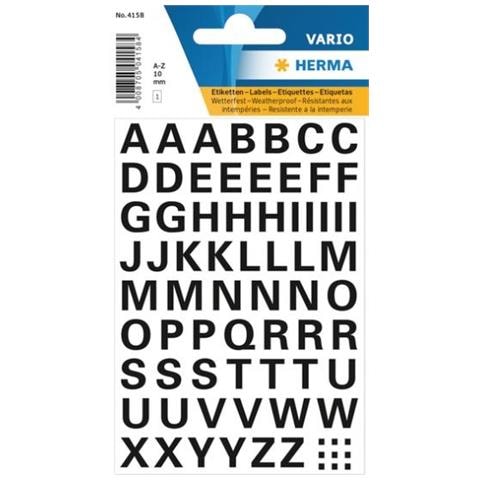 Etichette Lettere Az 10 Mm 1 Foglio - Foto 1