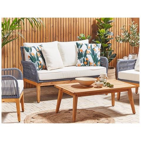 Set Di 2 Cuscini Verdi Con Motivo Floreale 45 X 45 Cm Tsotyli - Foto 1