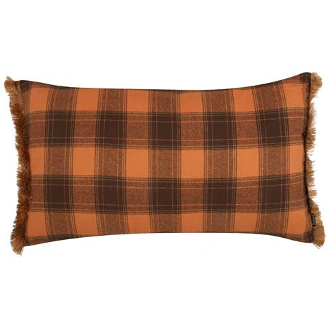 Set Di 2 Cuscini Barja 40 X 70 Cm Arancione Trama A Scacchi - Foto 6