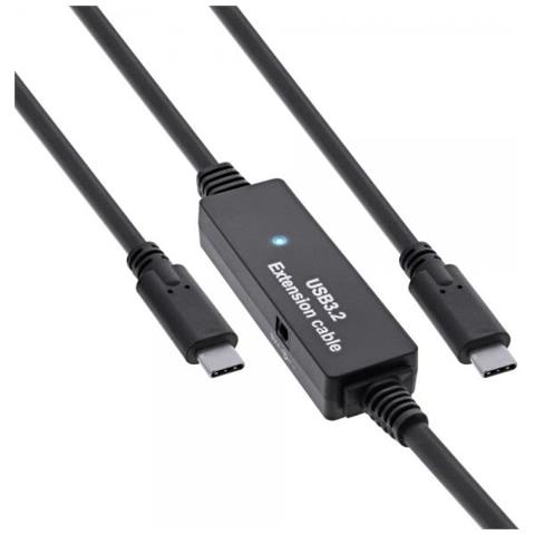 Cavo Attivo Usb 3.2 Gen. 1, Da Spina Usb-c A Spina Usb-c, 5m - Foto 1