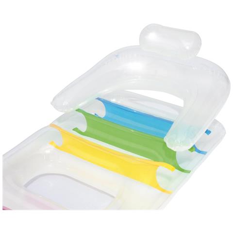 Poltrona Materassino Gonfiabile Con Poggiatesta E Braccioli Kool Lounge Bestway 43011 - Foto 2