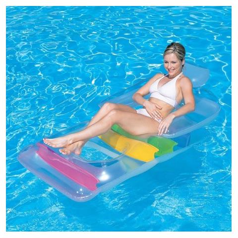 Poltrona Materassino Gonfiabile Con Poggiatesta E Braccioli Kool Lounge Bestway 43011 - Foto 8