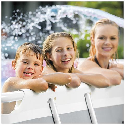 Piscina Rettangolare Con Struttura 300x175xh80 Cm Prism Frame 26784 - Foto 8