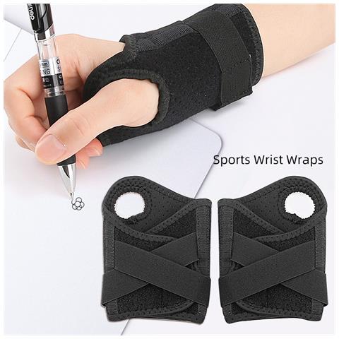 Polsino Sportivo Taglia Unica Per Fitness Indoor E Outdoor Mano Destra - Foto 2