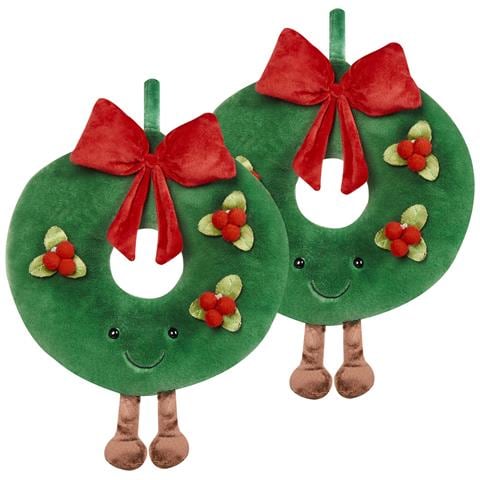 Set Di 2 Cuscini Bonbon 45 X 45 Cm Per Bambini Verde - Foto 2