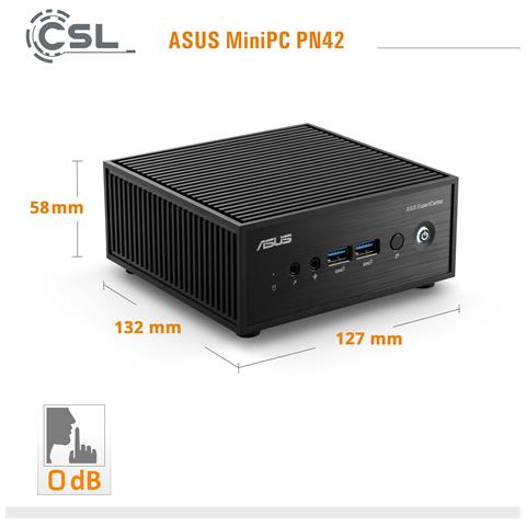 Mini Pc Pn42 Intel N100 Ram 32 GB SSD 1 TB 4 x USB 3.2 Windows 11 Pro - Foto 2
