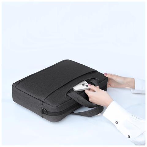 Borsa Per Laptop, Borsa A Tracolla Con Airbag Aggiornata, Borsa A Tracolla Black Xl - Foto 4
