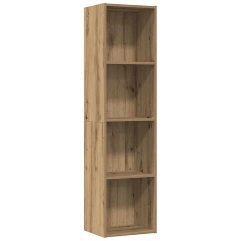 Libreria/mobile Tv Legno Antico 36x30x143 Cm Legno Multistrato - Foto 2