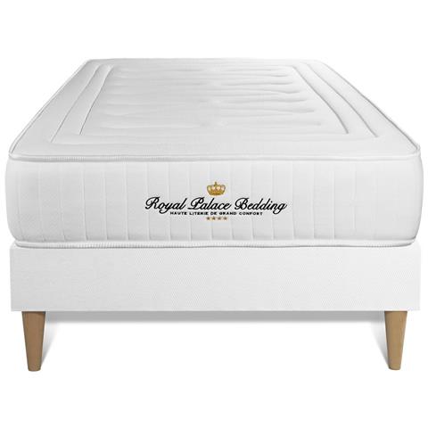Kit Rete E Materasso Lancaster 90x200cm - Spessore : 22cm - Molle Insacchettate E Memory Foam - Rigido, 3 Zone Di Comfort - Foto 1