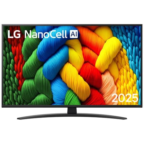 TV NanoCell Ultra HD 4K 43" 43NANO81A6A.API Smart TV WebOS 2025 - Foto 1