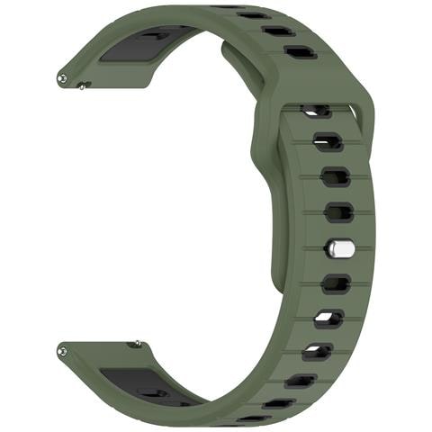 Elegante Cinturino Di Ricambio Da 22 Mm Per Garmin Vivoactive 6 Green - Foto 1