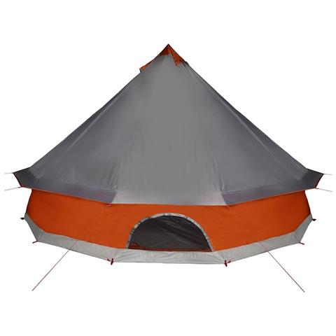 Tenda Familiare Tipi 6 Persone Grigia e Arancione Impermeabile - Foto 8