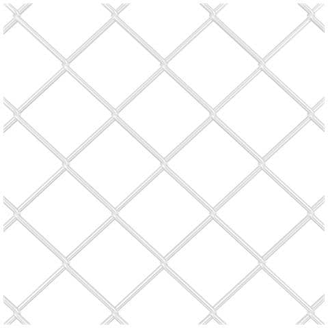 Recinzione in Rete Metallica con 13 Pali Flangiati 0.6x25 m Acciaio Galvanizzato - Foto 9